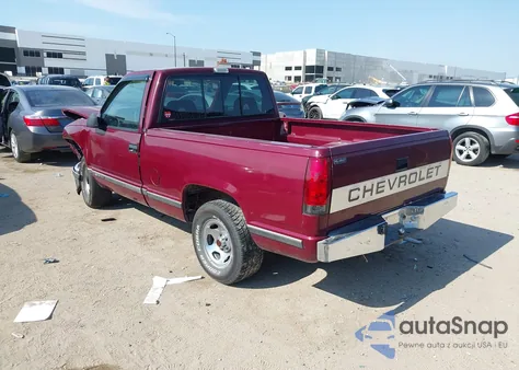 1993 Chevrolet Gmt-400 C1500 из США, поврежденный, VIN 1GCDC14K6PZ105089